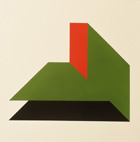 Ohne Titel, 2014, Leinwand, 45 x 45 cm